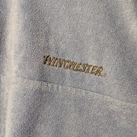 Vintage Winchester Blue Fleece Zip-Up Jacket - Picture 5 of 10